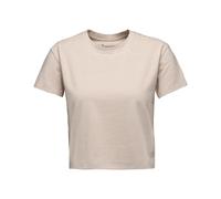 Women's crop T-shirt Black Diamond stripe Blanc M