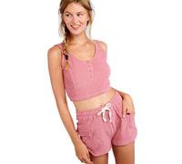 Women's crop top Banana Moon Cleon Palmas Rose M