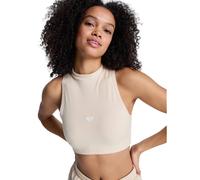 Women's crop top Roxy Rise & Vibe Beige M