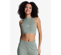 Roxy Rise & Vibe Sleeveless High Neck T-shirt Green XL Woman