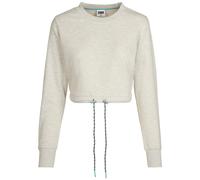 Women's crop top Urban Classics oversized cropped crewneck Gris XL