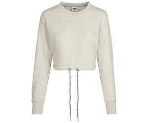 Women's crop top Urban Classics oversized cropped crewneck Gris XL