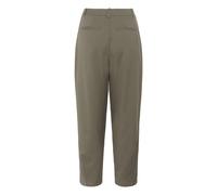 Womens cropped chino trousers KAFFE Merle Marron 46