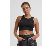 Women's cropped tank top Urban Classics Noir XS