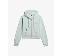 Superdry Womens Essential Logo Cropped Zip Hoodie