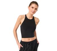 Womens Cross-Back Cropped Tank Top Mandala L
