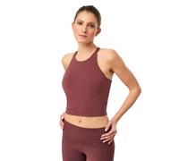 Womens Cross-Back Cropped Tank Top Mandala M