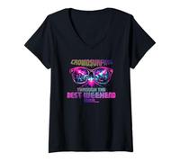 Womens CROWDSURFING Through The Best Weekend Ever V-Neck T-Shirt