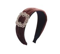 Women's Crystals Headbands Women Hair Accessories Adults Solid Luxury Hairbands