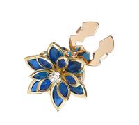 Womens Cufflinks Elegant Flower Shape Adjustable Cufflink Button