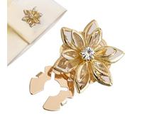 Womens Cufflinks Flower Shape Cufflink Button