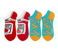 Women's Cupcake Cotton Socks, Cute Cartoon Ice Cream Anklet Socks Harajuku Style