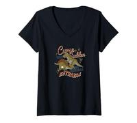 Womens Curse Your Sudden But Inevitable Betrayal Vintage V-Neck T-Shirt