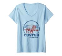 Women's Custer State Park V-Neck T-Shirt