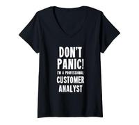 Women's Customer Analyst V-Neck T-Shirt