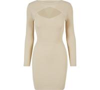 Women's cut-out sweater dress Urban Classics Blanc L