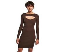 Women's cut-out sweater dress Urban Classics Marron XL