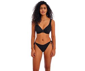Women's cutaway swimsuit bottoms Freya Nomad Nights Noir L