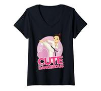 Women's Cute But Dangerous Judo Karate Ninja Mixed Martial Arts V-Neck T-Shirt