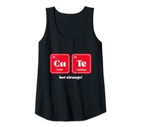 Womens Cute But Strange Statement Funny Tank Top