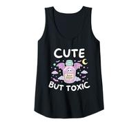 Womens Cute But Toxic Pastel Goth Aesthetic Creepy Cute Kawaii Tank Top