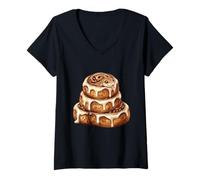 Women's Cute Snake Pun Snek Danger Noodle Python V-Neck T-Shirt