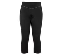 Women's cycling shorts Vaude Active 3/4 (Black)