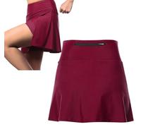 Women's Cycling Skirts Padded Bike Shorts with Pockets High Waist Biking Skort Ladies Tights Cycle Short Summer Bicycle Shorts Built-In Biking Shorts Women Padded B,XL