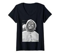 Womens Dad's Army John Laurie Private Frazer 1976 V-Neck T-Shirt