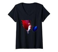 Womens Damon Albarn Blur Live Country House The Great Escape V-Neck T-Shirt