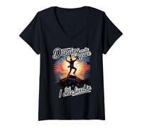 Womens Dancing on The Grave That I Once Lived in V-Neck T-Shirt