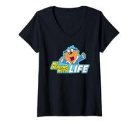 Women's Danger Mouse Penfold Me Dealing with Life V-Neck T-Shirt