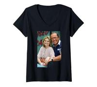 Womens Daniella & Mike Eastenders Sam Mitchell & Frank Butcher V-Neck T-Shirt