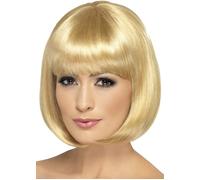 Womens Dark Blonde Bobbed Wig