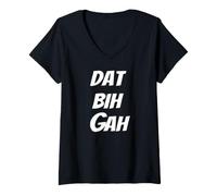 Women's Dat Bih Gah V-Neck T-Shirt