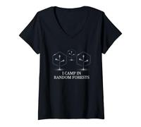 Women's Data Scientist Humor Machine Learning Statistics V-Neck T-Shirt