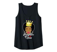 Womens Daughter Of Zion Gift For Young Rastafarians Tank Top