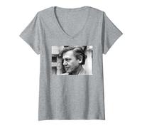 Women's David Attenborough Nature Broadcaster Life On Earth V-Neck T-Shirt