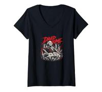 Women's David Hume Scottish Enlightenment Philosophy V-Neck T-Shirt