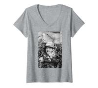 Womens David Jason Only Fools and Horses TV License Campaign 1988 V-Neck T-Shirt