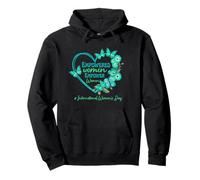 Women's Day Empowered Women Hearts International Womens day Pullover Hoodie