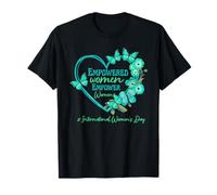 Women's Day Empowered Women Hearts International Womens Day T-Shirt