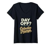 Womens Day Off We Prefer the Term Collective Triumph Labor Day V-Neck T-Shirt
