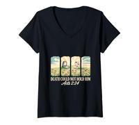 Women's Death Could Not Hold Him Acts 2 24 Easter V-Neck T-Shirt