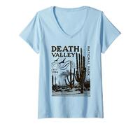 Womens Death Valley National Park V-Neck T-Shirt