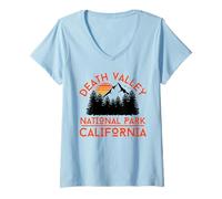 Womens Death Valley National Park V-Neck T-Shirt