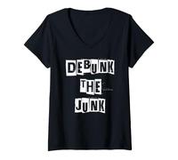 Women's Debunk the Junk V-Neck T-Shirt