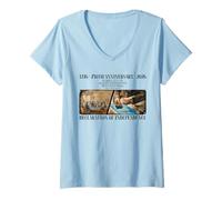 Women's Declaration of Independence 250th Anniversary Founders 1776 V-Neck T-Shirt