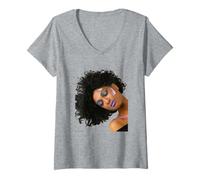 Womens Dee C Lee of The Style Council Chris Duffy Photography V-Neck T-Shirt