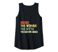 Womens Deedee The Woman The Myth The Bad Influence Dee-Dee Vintage Tank Top